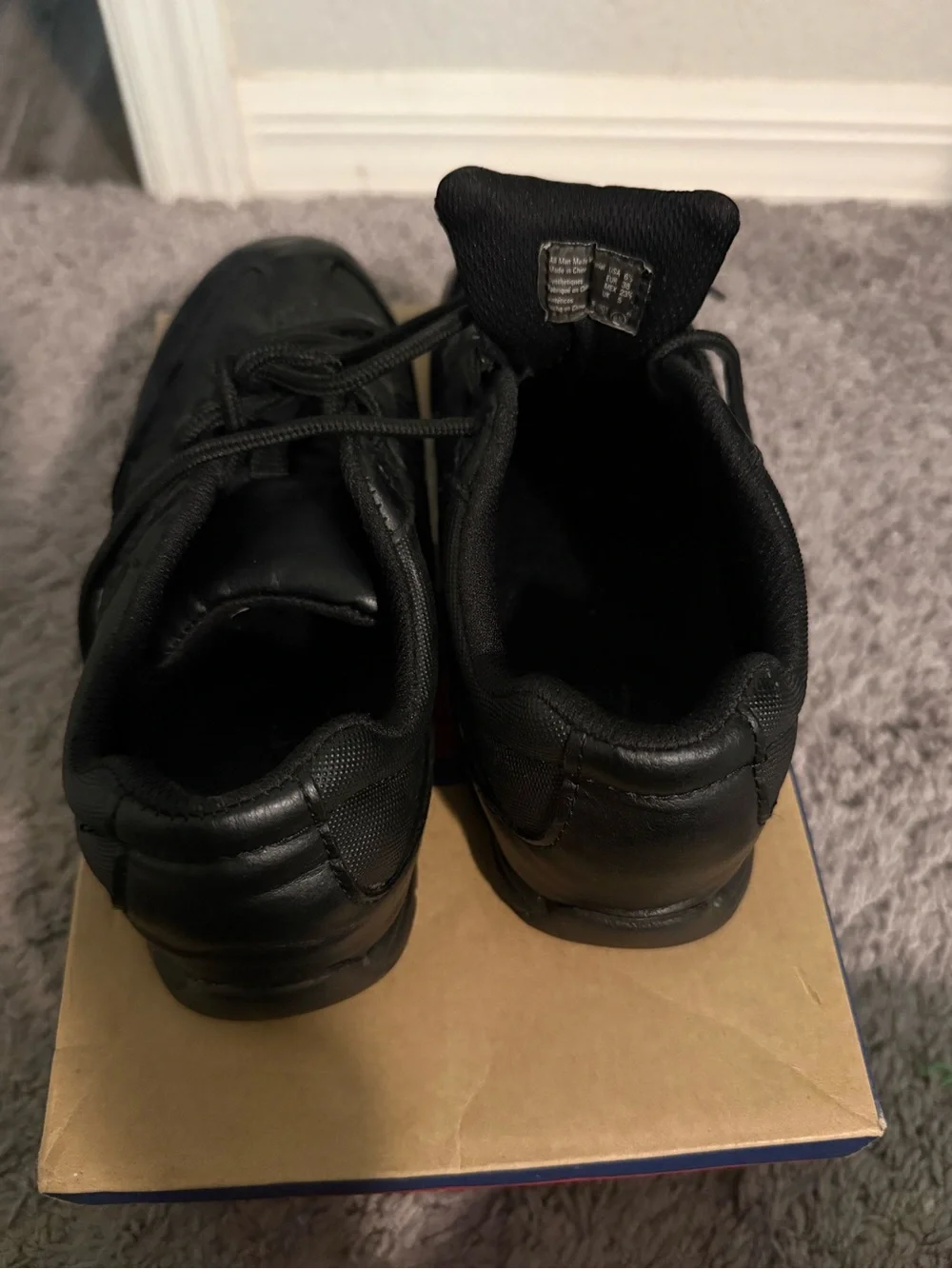 Champion Serve Safe Step Women's Black Lace-Up Sneakers